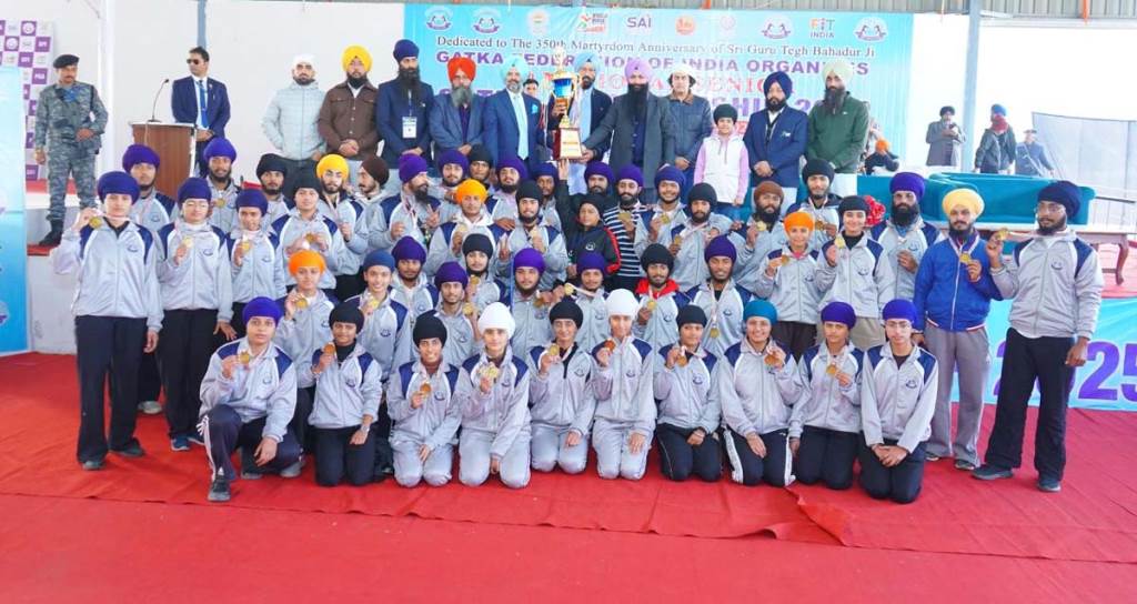 9th Senior National Gatka Championship Concludes with Khalsa Glory